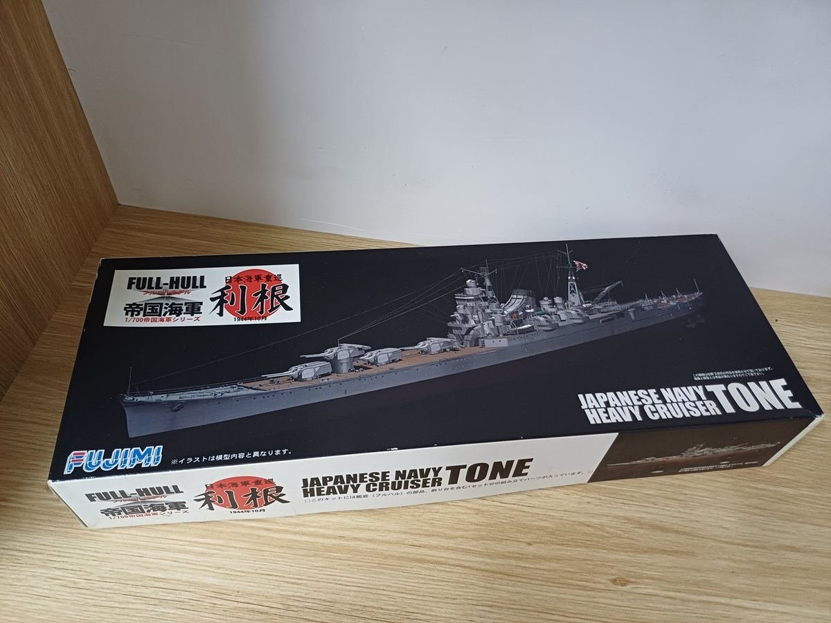 Kit mô hình tàu chiến Tone - Full Hull - m1211387779