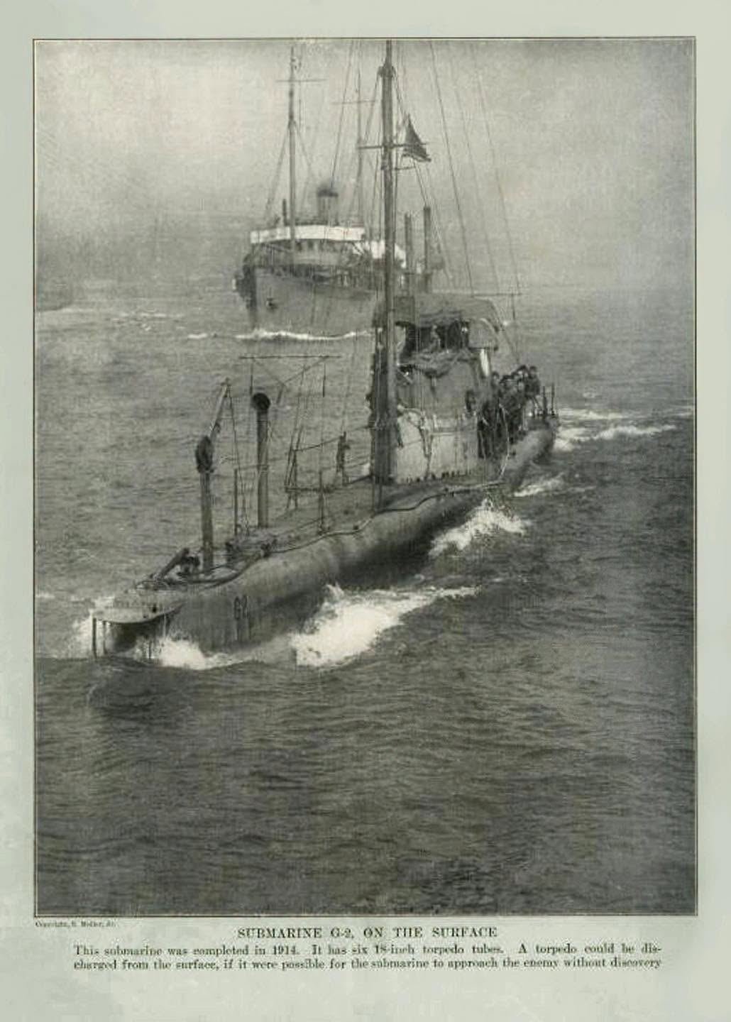 Chuyến tuần tra vĩnh cửu – Cựu tàu ngầm USS G-2 (SS-27)